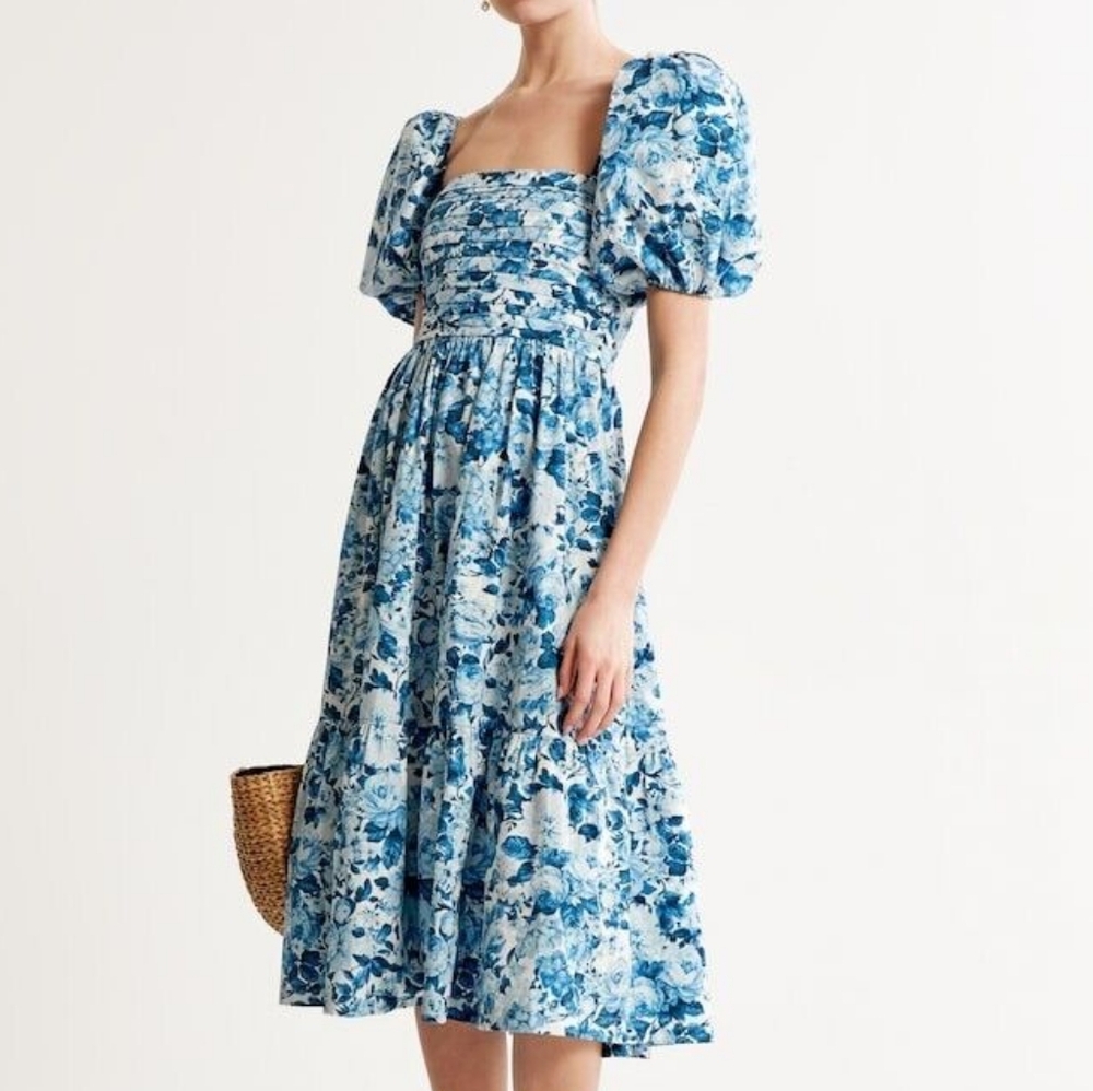 Abercrombie and Fitch Emerson Floral Maxi Dress